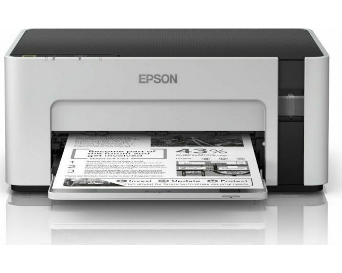 Inkjet Epson Ecotank ET-M1100 Ασπρόμαυρος Εκτυπωτής  ΕΚΤΥΠΩΤΕΣ