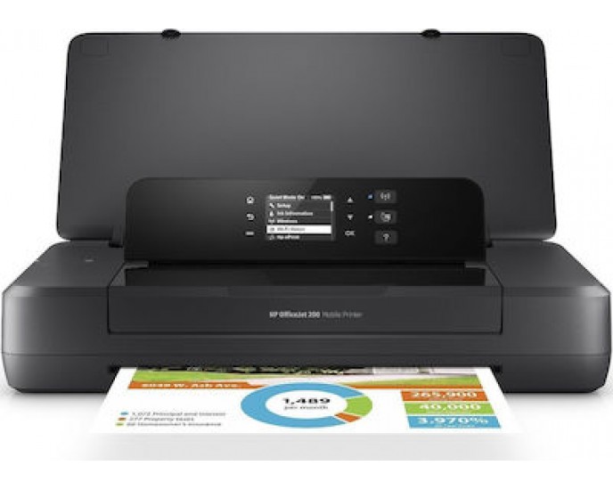 Inkjet HP OfficeJet 200 Mobile Έγχρωμoς Εκτυπωτής με WiFi και Mobile Print ΕΚΤΥΠΩΤΕΣ