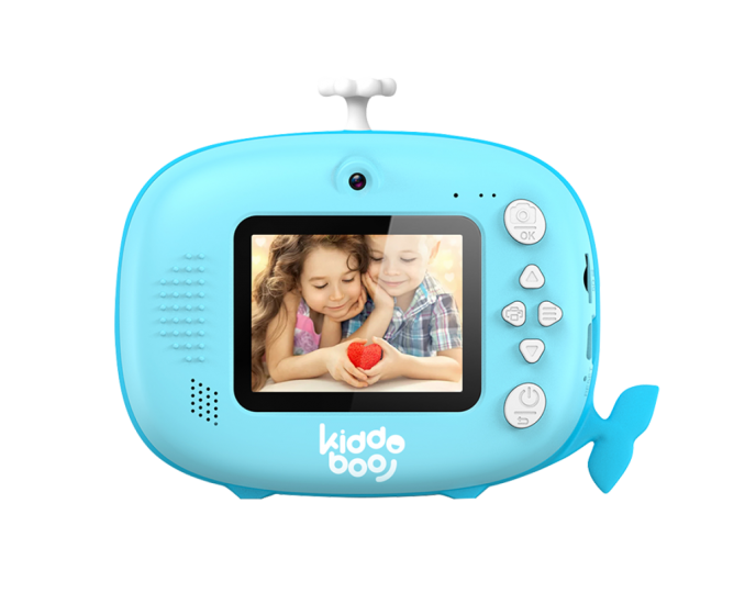 Kiddoboo FotoFun 2 Whale Compact Φωτογραφική Μηχανή Μπλε ΚΑΜΕΡΕΣ