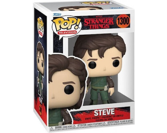 Funko Pop! Television: Stranger Things - Hunter Steve (889698656368) FUNKO POP