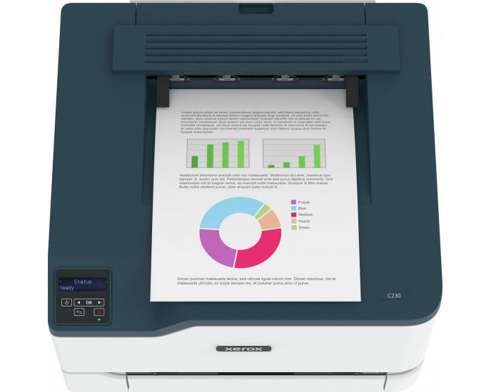 Xerox C230/DNI Έγχρωμoς Εκτυπωτής Laser με WiFi και Mobile Print ΕΚΤΥΠΩΤΕΣ