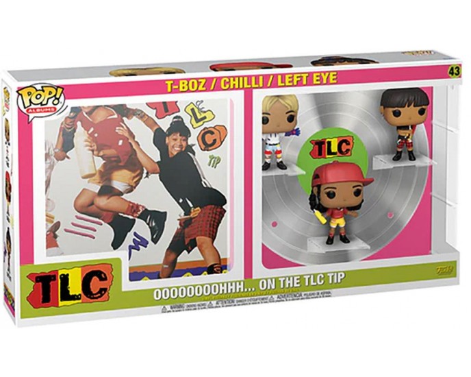 Funko Pop! Albums Deluxe: TLC - Oooooooohhh... on the TLC Tip (T-Boz / Chilli / Left Eye) #43 Vinyl Figures