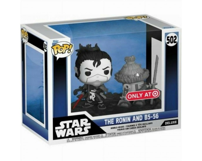 Funko Pop! Deluxe: Star Wars - The Ronin and B5-56 (Special Edition) # Bobble-Head Vinyl Figures