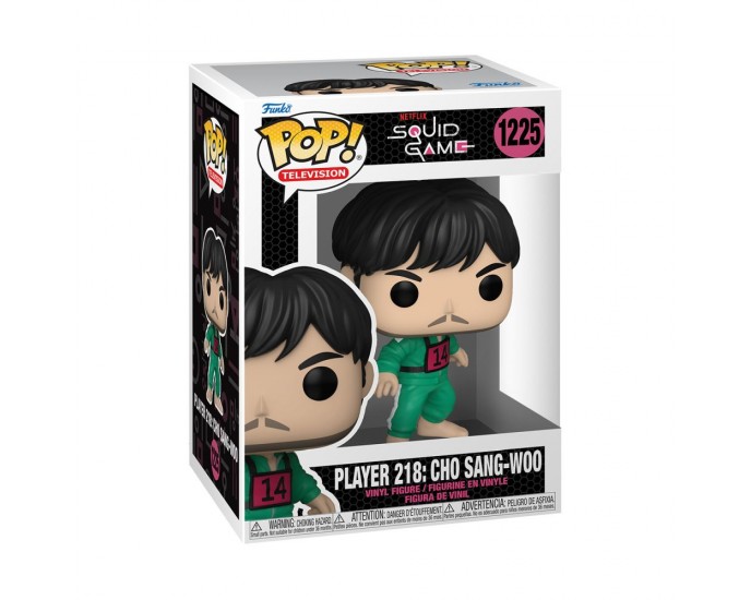 Funko Pop! Television: Squid Game - Player 218 Sang-Woo #1225 Vinyl Figure