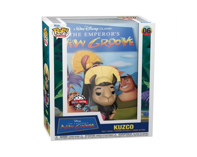 Funko Pop! VHS Covers: Disney - The Emperors New Groove - Kuzco (Amazon Exclusive) #06 Vinyl Figure