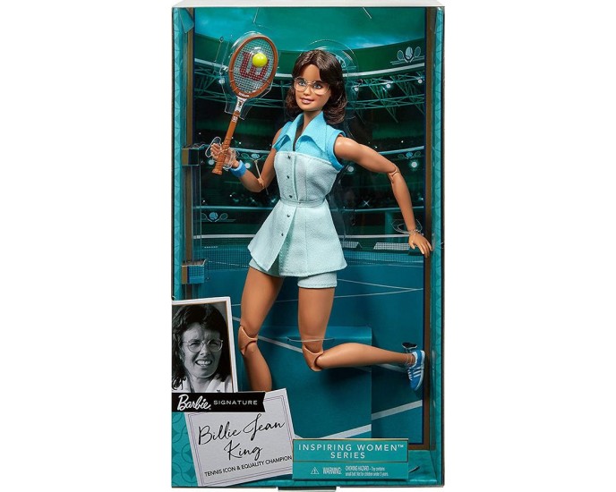 Mattel Barbie Signature: Inspiring Women Series - Billie Jean King (GHT85) BARBIE