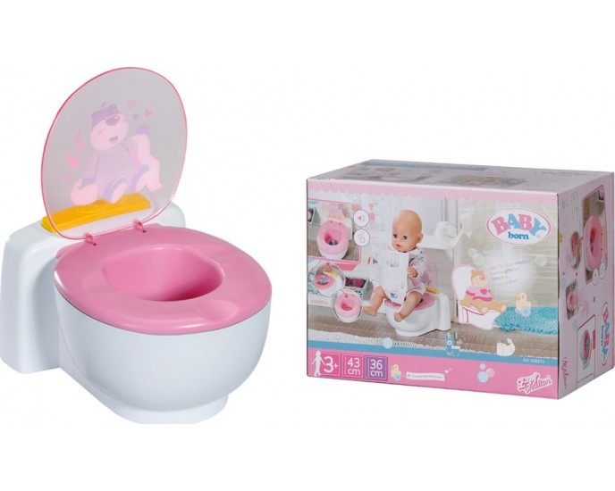 Zapf Creation: Baby Born - Poo-PooToilet (828373-116222) ΚΟΥΚΛΕΣ