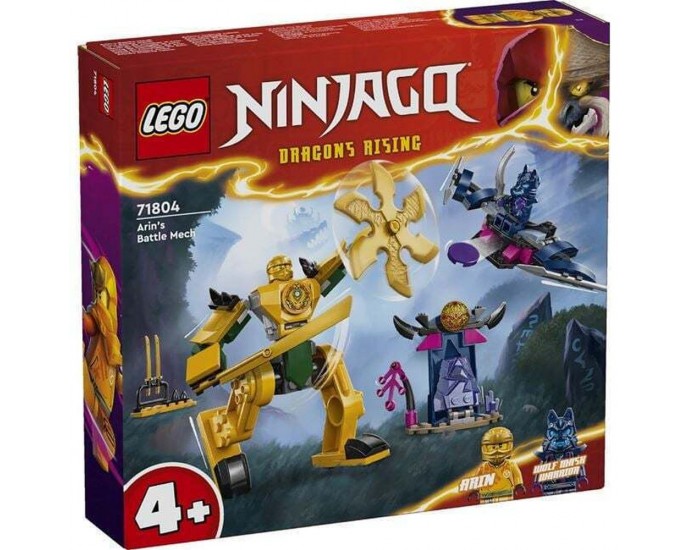 LEGO® NINJAGO®: Arin’s Battle Mech Ninja Toy Set (71804) LEGO