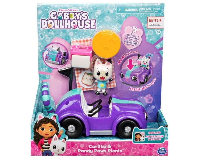 Spin Master Gabbys Dollhouse: Carlita  Pandy Paws Picnic (6062145) GABBY'S