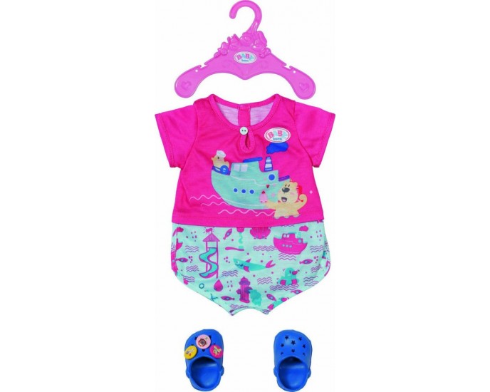 Zapf Creation: Baby Born - Pyjamas with Shoes (43cm) (830628-116721) ΚΟΥΚΛΕΣ