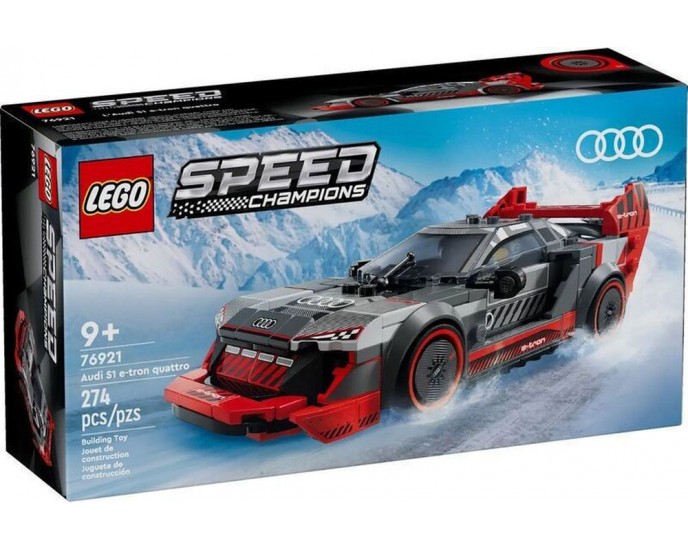 LEGO® Speed Champions: Audi S1 E-Tron Quattro Race Car (76921) 