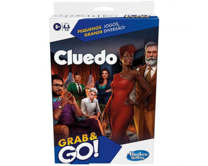 Hasbro Cluedo: Grab And Go - Board Game (Greek Language) (F8251) ΕΠΙΤΡΑΠΕΖΙΑ