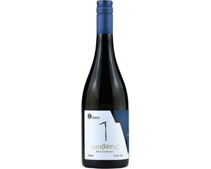 Akriotou Microwinery -  Orivatis Blue - Assyrtiko,Chardonnnay, White Dry Wine P.G.I.,750ml 