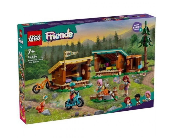 LEGO® Friends: Adventure Camp Cozy Cabins (42624) 