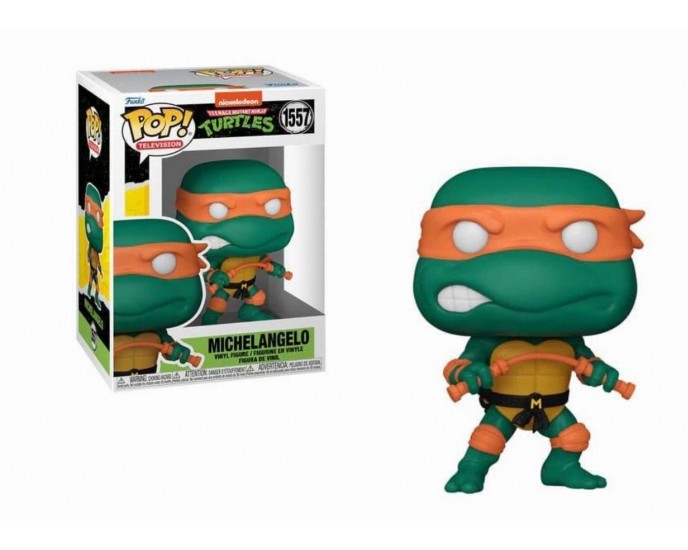 Funko Pop! Television: Teenage Mutant Ninja Turtles - Michelangelo #1557 Vinyl Figure 