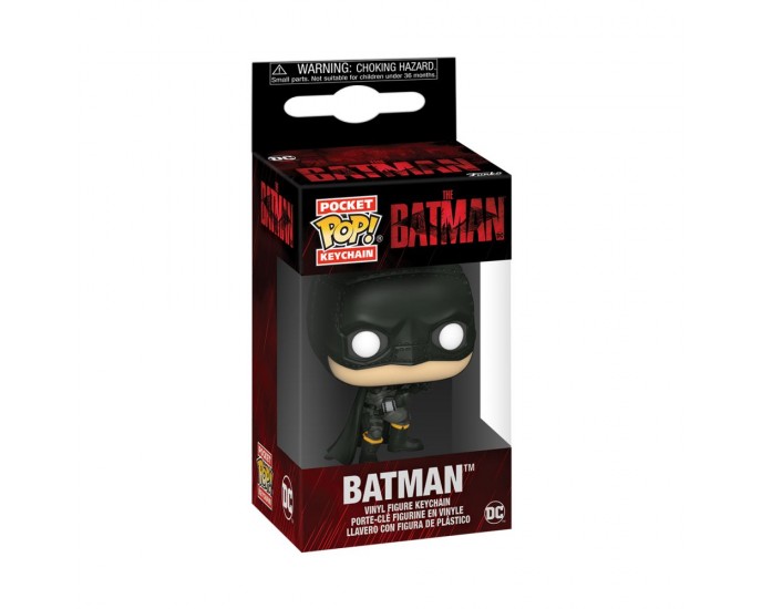 Funko Pocket Pop!: The Batman - Batman Vinyl Figure Keychain 