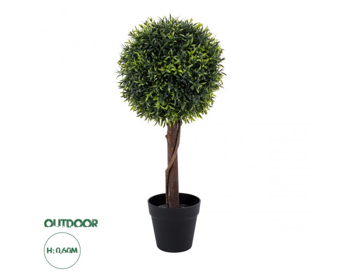 GloboStar® Artificial Garden MYRTUS 20398 Τεχνητό Διακοσμητικό Φυτό Φίκος Μυρτιά Υ60cm 