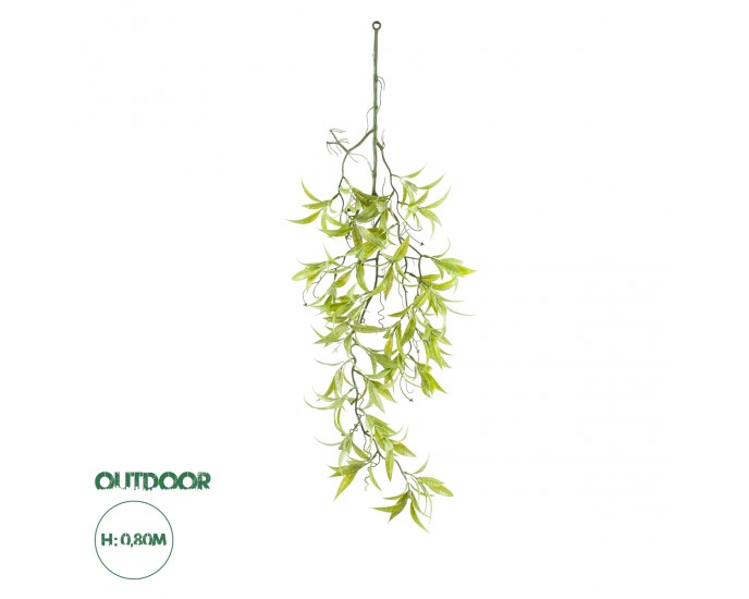 GloboStar® Artificial Garden SALIX MATSUDANA HANGING BRANCH 20414 Τεχνητό Διακοσμητικό Κρεμαστό Φυτό Ιτέα Υ80cm 