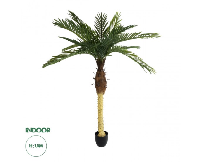 GloboStar® Artificial Garden PHOENIX PALM TREE 20968 Τεχνητό Διακοσμητικό Φυτό Φοίνικας Φ150 x Υ180cm 