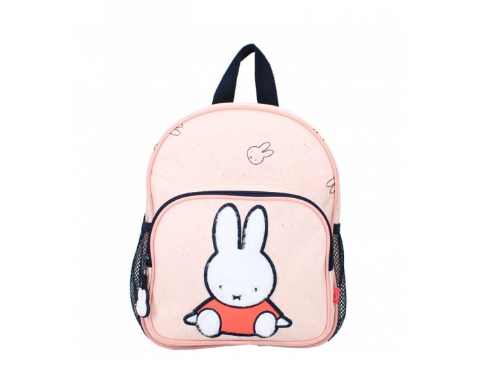 Σακίδιο Miffy Sweet and Furry Pink 29x23x8 