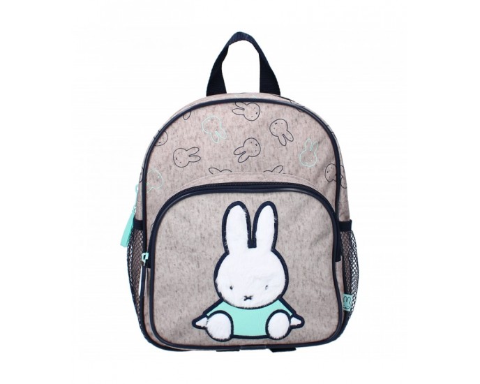 Σακίδιο Miffy Sweet and Furry Grey 29x23x8 