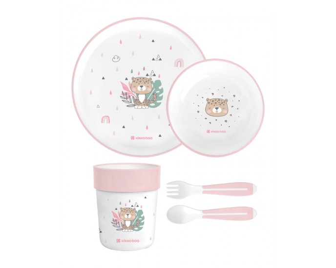 Tableware PP set Savanna Pink