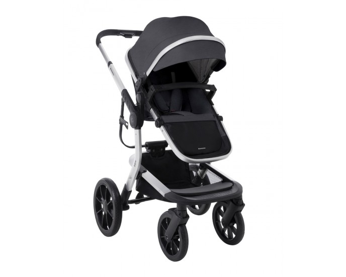 Stroller 3in1 with plastic carrycot Irene Dark Grey 2024 ΠΟΛΥΚΑΡΟΤΣΙΑ