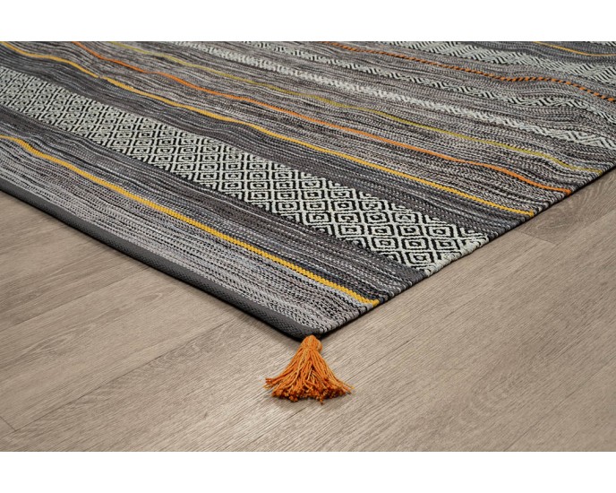 ΧΑΛΙ ANTIQUE KILIM  ΧΕΙΡΟΠΟΙΗΤΟ 5090 GREY - 200X285  NewPlan