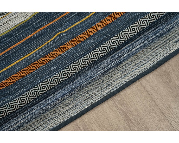 ΧΑΛΙ ANTIQUE KILIM  ΧΕΙΡΟΠΟΙΗΤΟ 7070 BLUE - 160X230  NewPlan