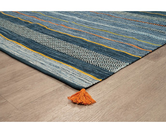 ΧΑΛΙ ANTIQUE KILIM  ΧΕΙΡΟΠΟΙΗΤΟ 7070 BLUE - 160X230  NewPlan