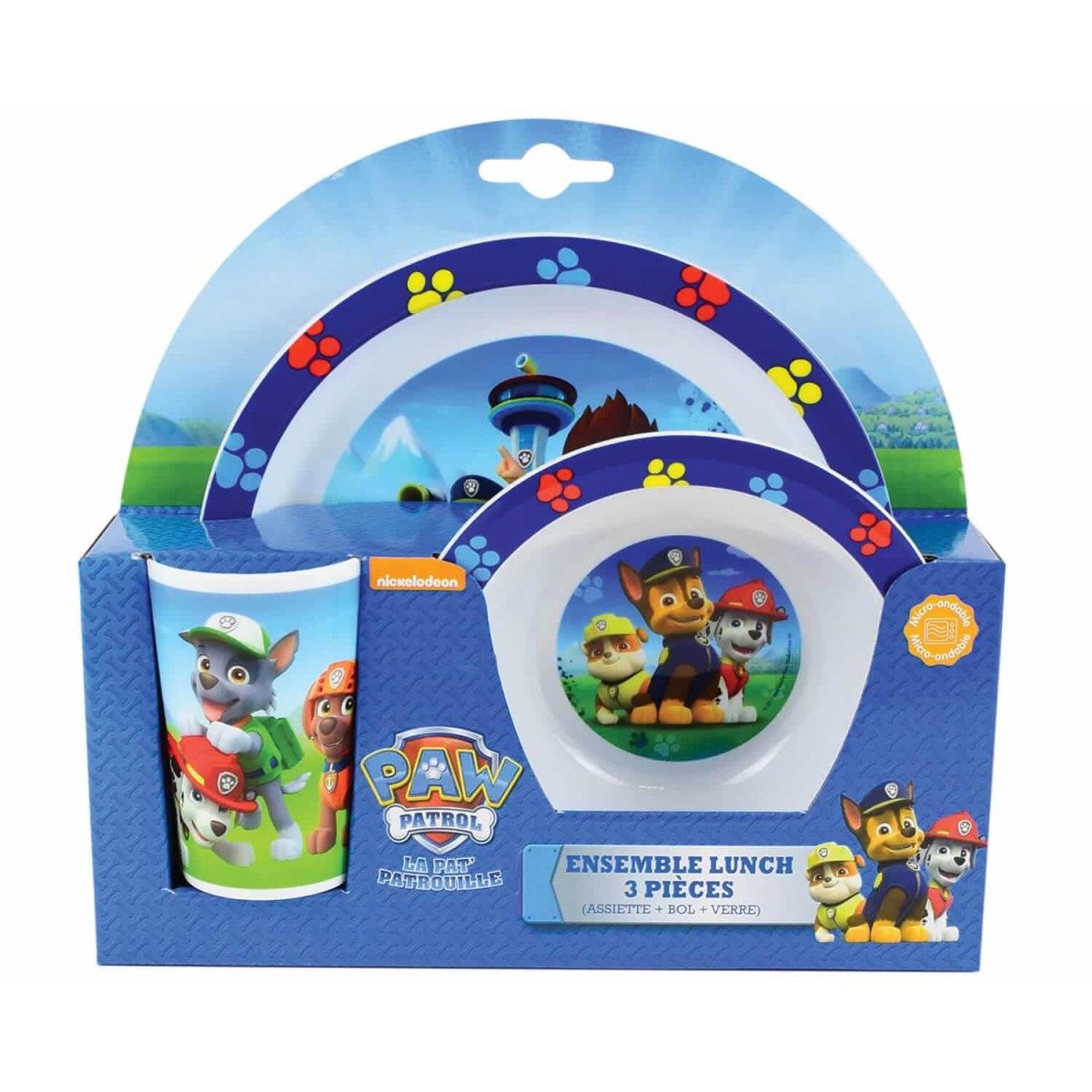 Paw Patrol παιδικό σερβίτσιο φαγητού