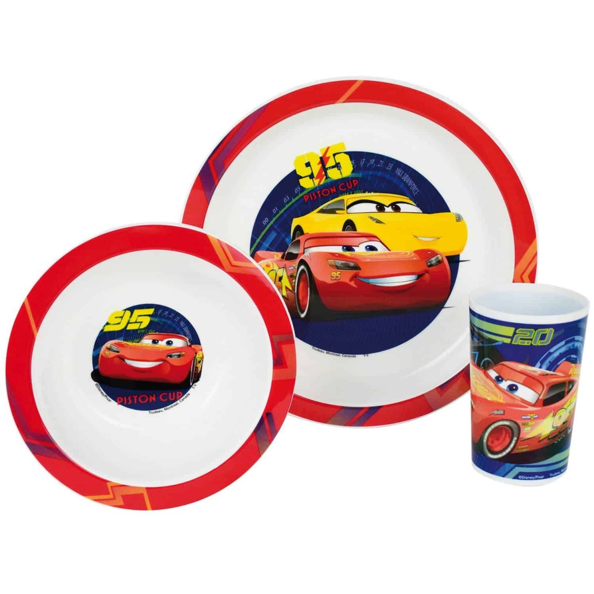 Cars Disney παιδικό σερβίτσιο φαγητού