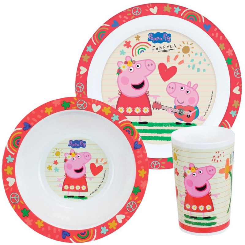 Peppa Pig παιδικό σερβίτσιο φαγητού (006105)