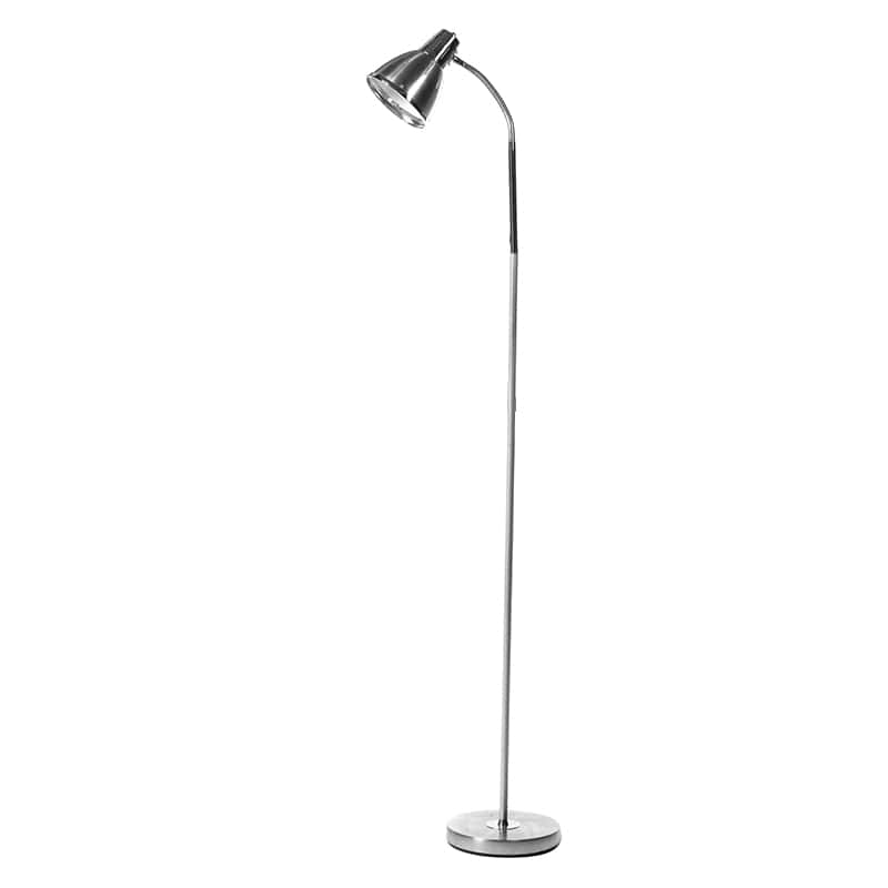 Artekko Clover Μεταλλικό Νίκελ Φωτιστικό Δαπέδου 135cm (E14)