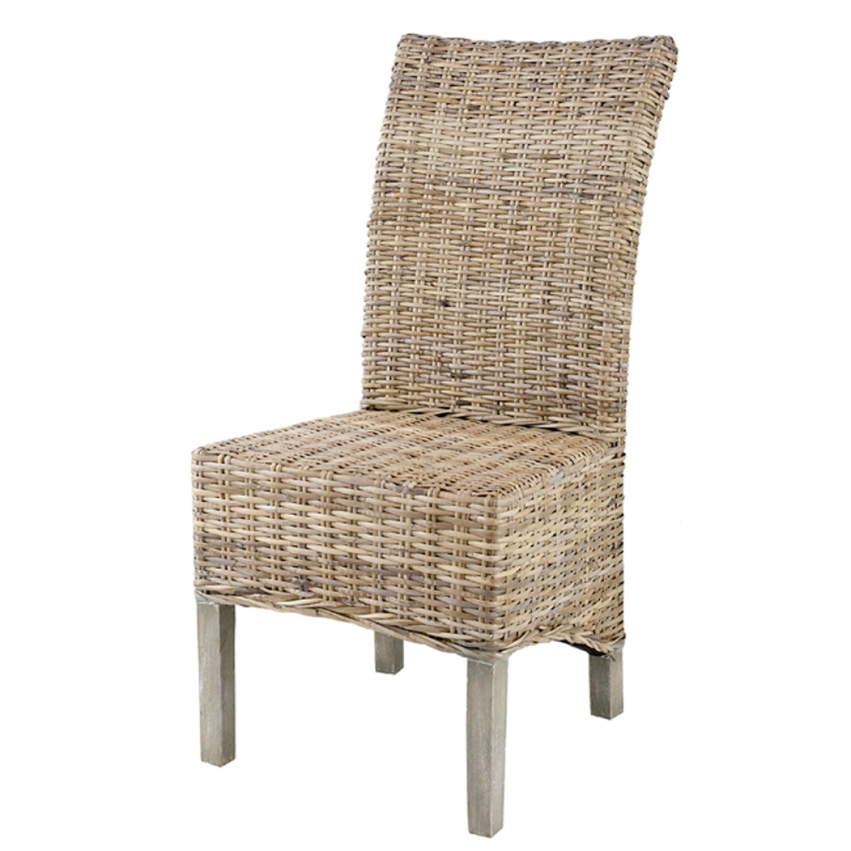 Artekko Rattan Καρέκλα Ξύλο Ρατάν σε Φυσική Απόχρωση (48x62x103)cm