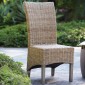 Artekko Rattan Καρέκλα Ξύλο Ρατάν σε Φυσική Απόχρωση (48x62x103)cm