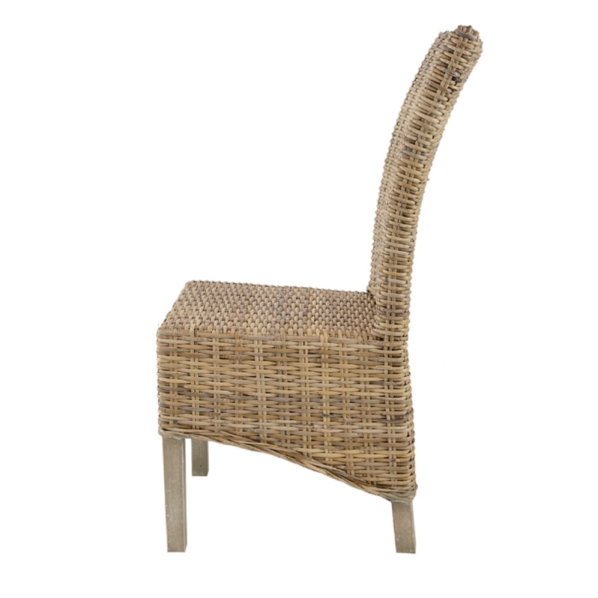 Artekko Rattan Καρέκλα Ξύλο Ρατάν σε Φυσική Απόχρωση (48x62x103)cm