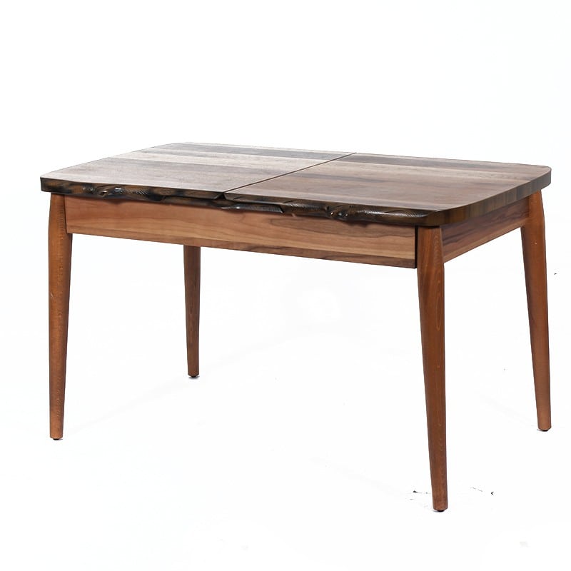 Artekko Irodsups Τραπέζι Επεκτεινόμενο Χρώμα Walnut (130x80x75)cm