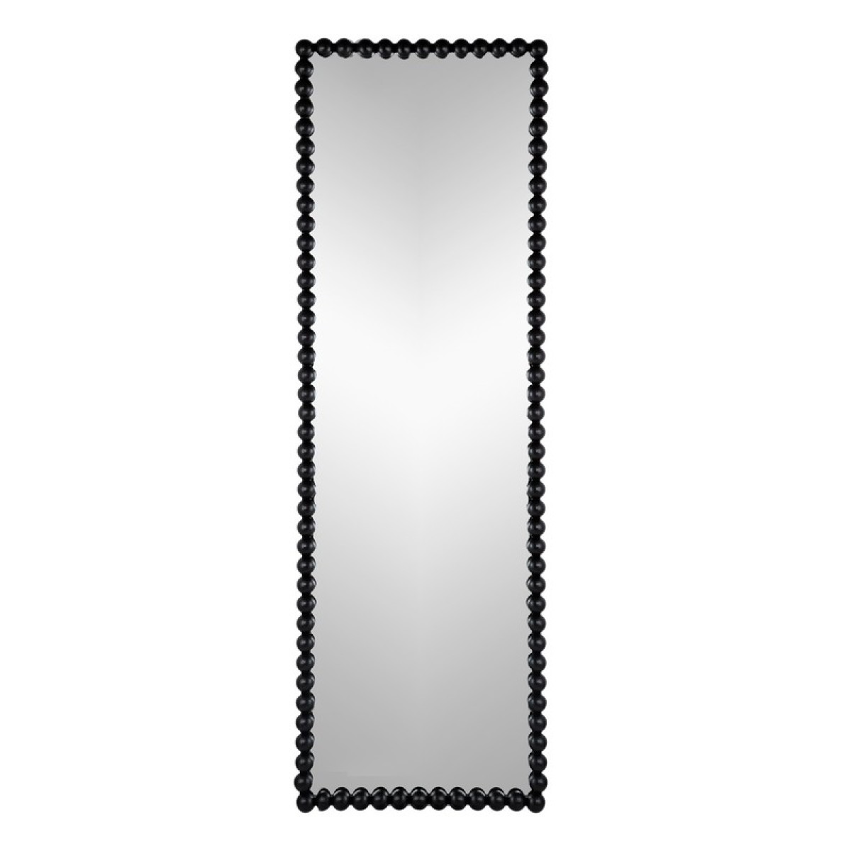 Artekko Mirror Καθρέπτης Δαπέδου Μέταλλο Γυαλί Μαύρο (58.5x5.1x183)cm