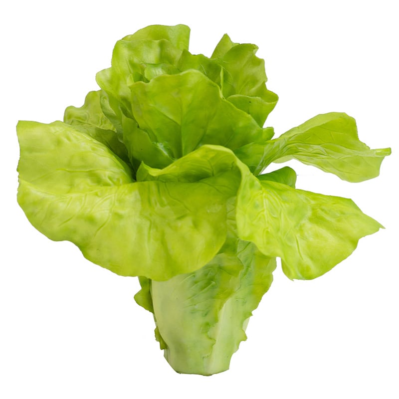 Artekko Lettuce Τεχνητό Μαρούλι Πλαστικό Πράσινο (16x17x14)cm