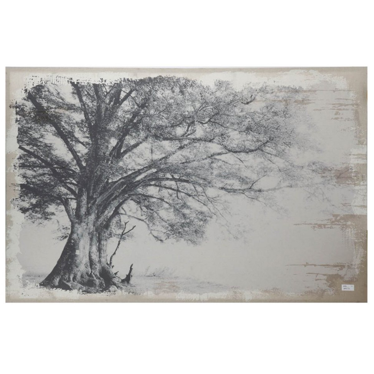 Artekko Arboreal Πίνακας Καμβάς Ξύλο Καμβάς Γκρι (150x3.8x100)cm