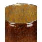 Κηροπήγιο ArteLibre Amber Γυαλί 14x14x25cm