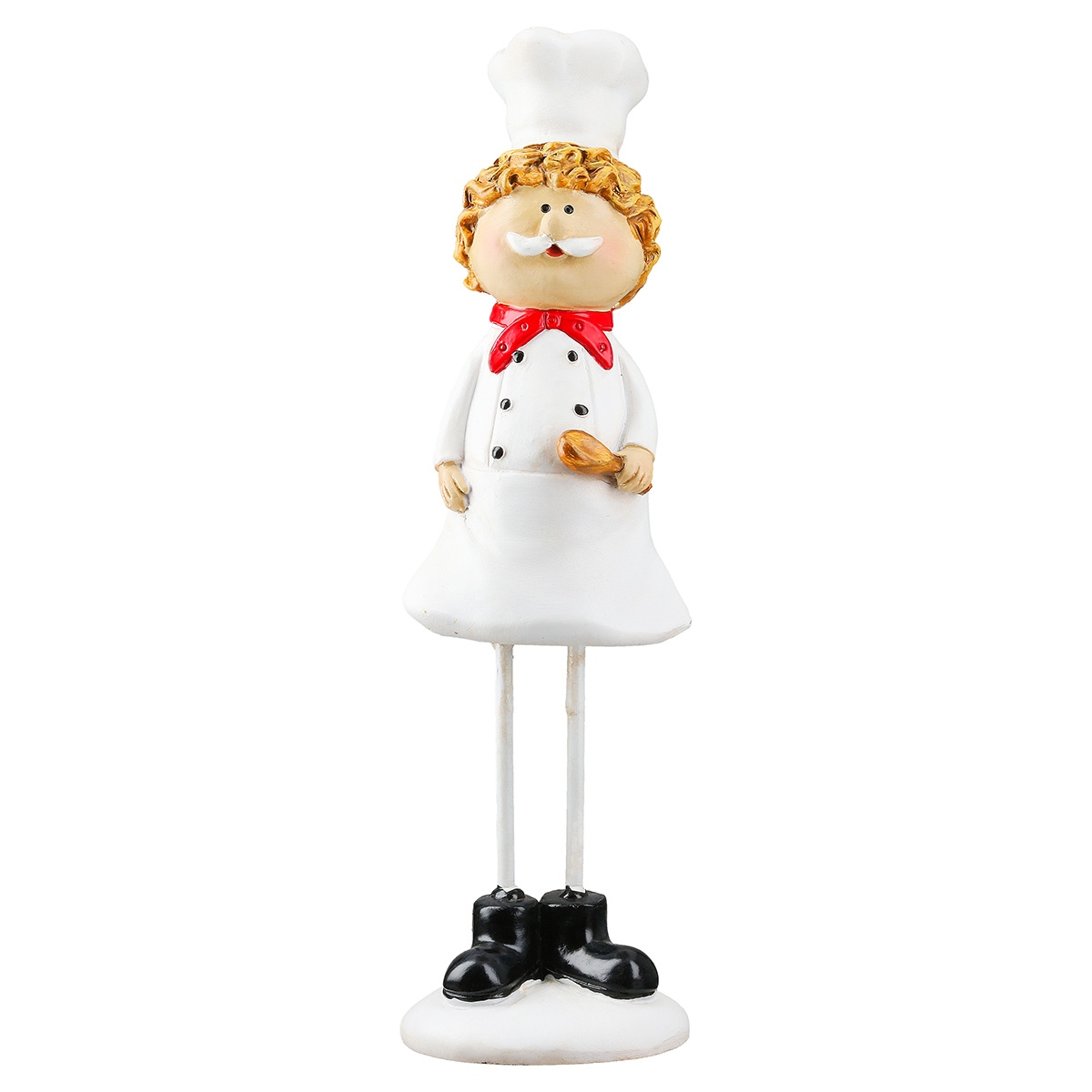 Φιγούρα Cook "Star Chef" Πολυρεζίνη Λευκό PU Pcs. Assorted 6x5x20cm