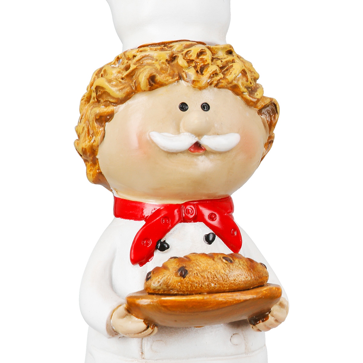 Φιγούρα Cook "Star Chef" Πολυρεζίνη Λευκό PU Pcs. Assorted 6x5x20cm