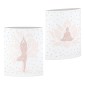 Διακοσμητικό Light (Led) Ellipse "Namaste" Yoga Χαρτί Λευκό PU Pcs. Assorted 13x6x16cm