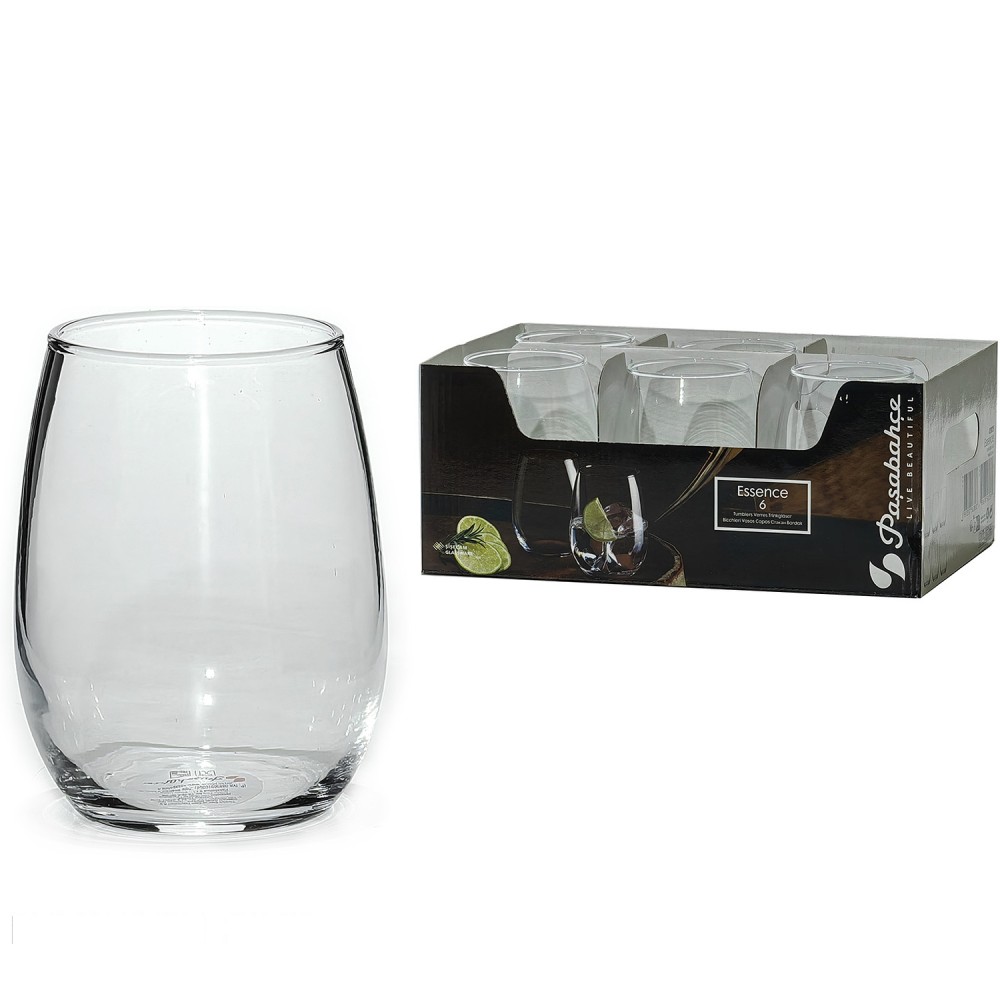 Ποτήρι Essence Tumbler ArteLibre Amber/Γυάλινο 35cl 6Τμχ