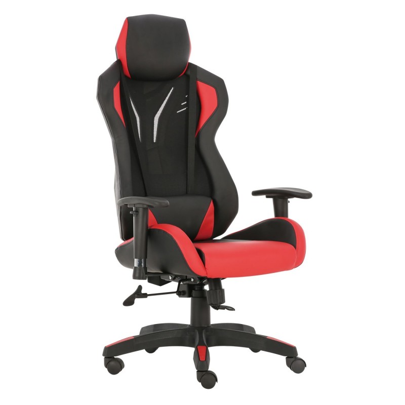 Καρέκλα Γραφείου ArteLibre Gaming ΑΝΔΡΟΜΑΧΗ Κόκκινο PVC/PU 67x65x123-131cm