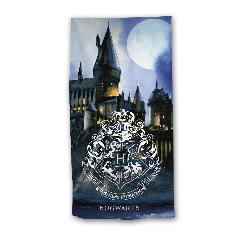 Πετσέτα Θαλάσσης Microfiber Hogwarts