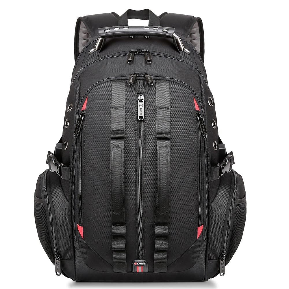 Μεγάλο Laptop Backpack 17,3&#039;&#039; Ανθεκτικό XL Heavy Duty Travel Backpack Bange 1901 μαύρο