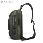 Τσαντάκι ώμου χιαστί crossbody Bange 7086 χακί